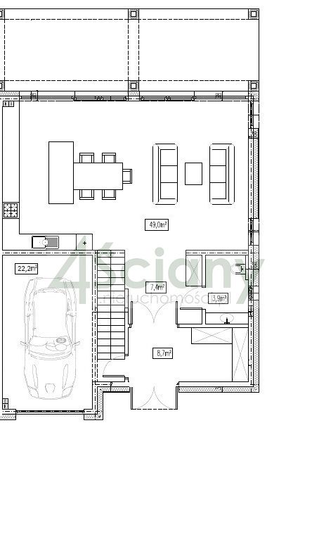 bliźniak, 4 pokoje Głosków. Zdjęcie 10