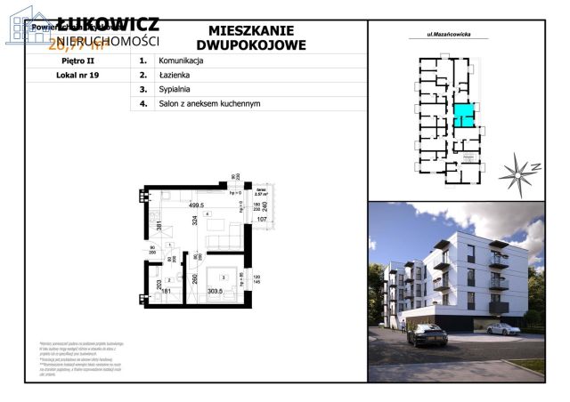 Mieszkanie 2-pokojowe Czechowice-Dziedzice, ul. Mazańcowicka. Zdjęcie 7