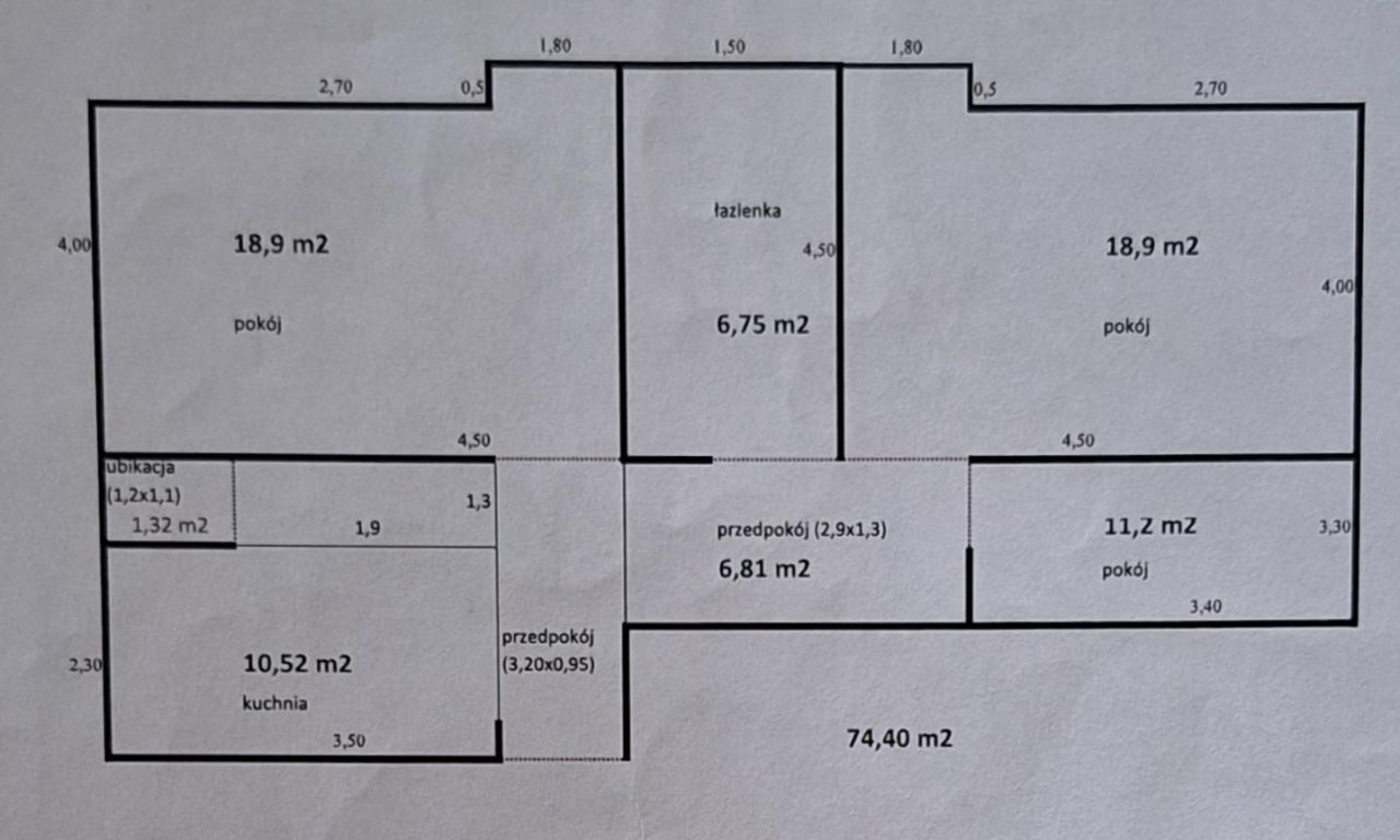 Mieszkanie 4-pokojowe Wołów, al. Niepodległości. Zdjęcie 21