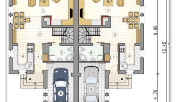 bliźniak Żory, ul. Pogodna