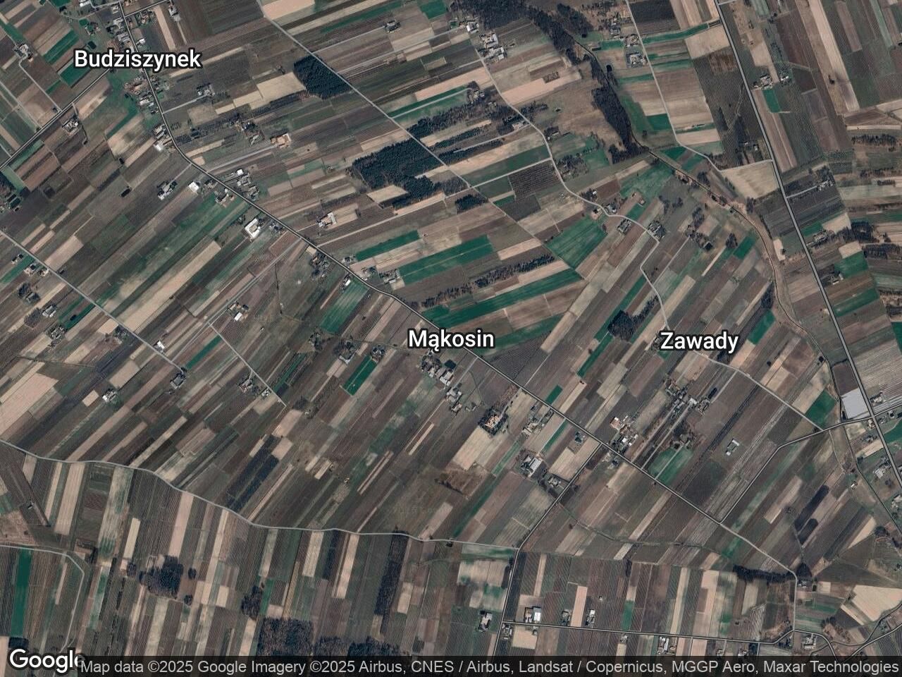 Działka rolno-budowlana Mąkosin