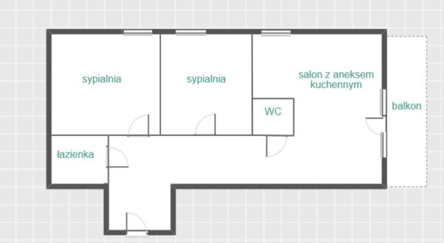 Mieszkanie 3-pokojowe Rzeszów, ul. Lubelska. Zdjęcie 16