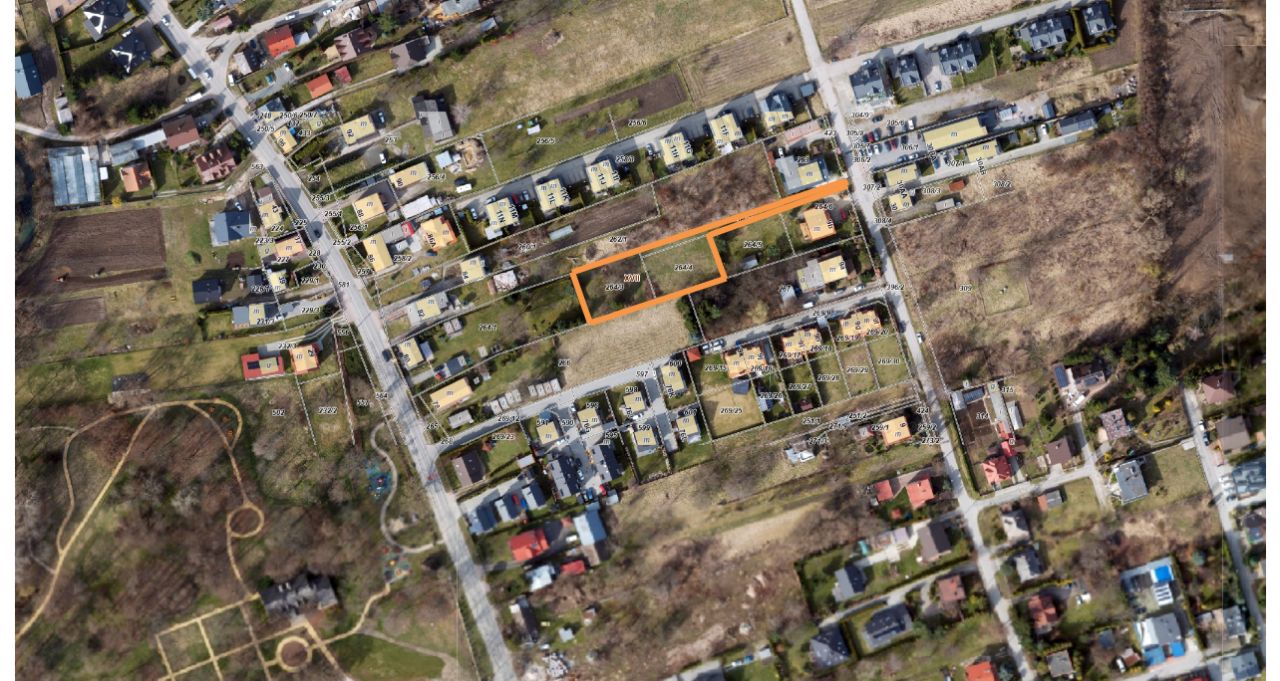 Działka rolno-budowlana Kraków Nowa Huta, ul. Wąwozowa. Zdjęcie 2