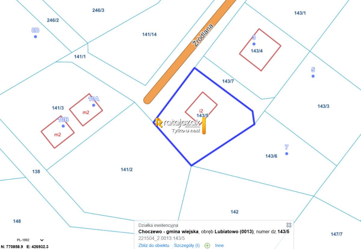 dom wolnostojący, 3 pokoje Lubiatowo, ul. Bałtycka. Zdjęcie 7