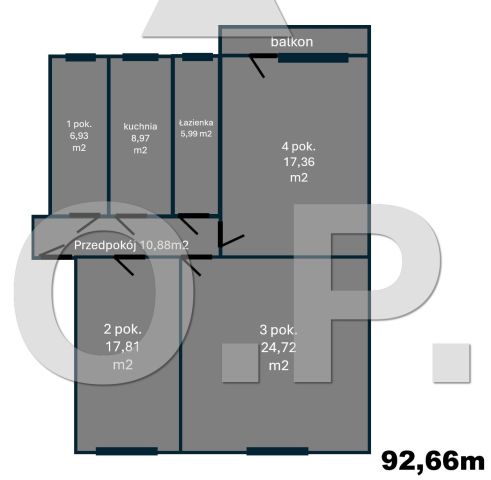 Mieszkanie 4-pokojowe Wrocław Śródmieście, ul. Oskara Minkowskiego. Zdjęcie 1