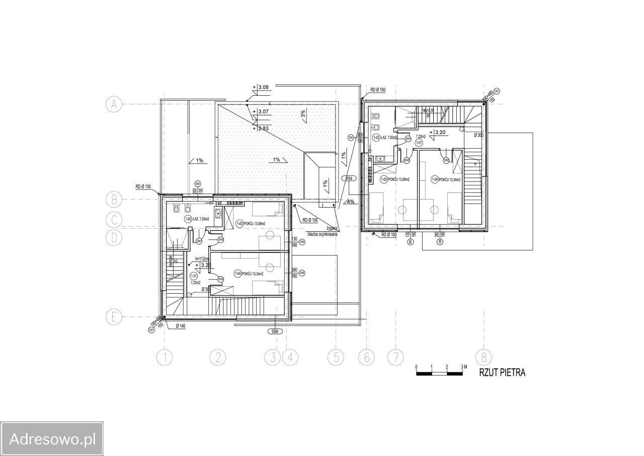 dom wolnostojący, 4 pokoje Józefów, ul. Kościuszki. Zdjęcie 9