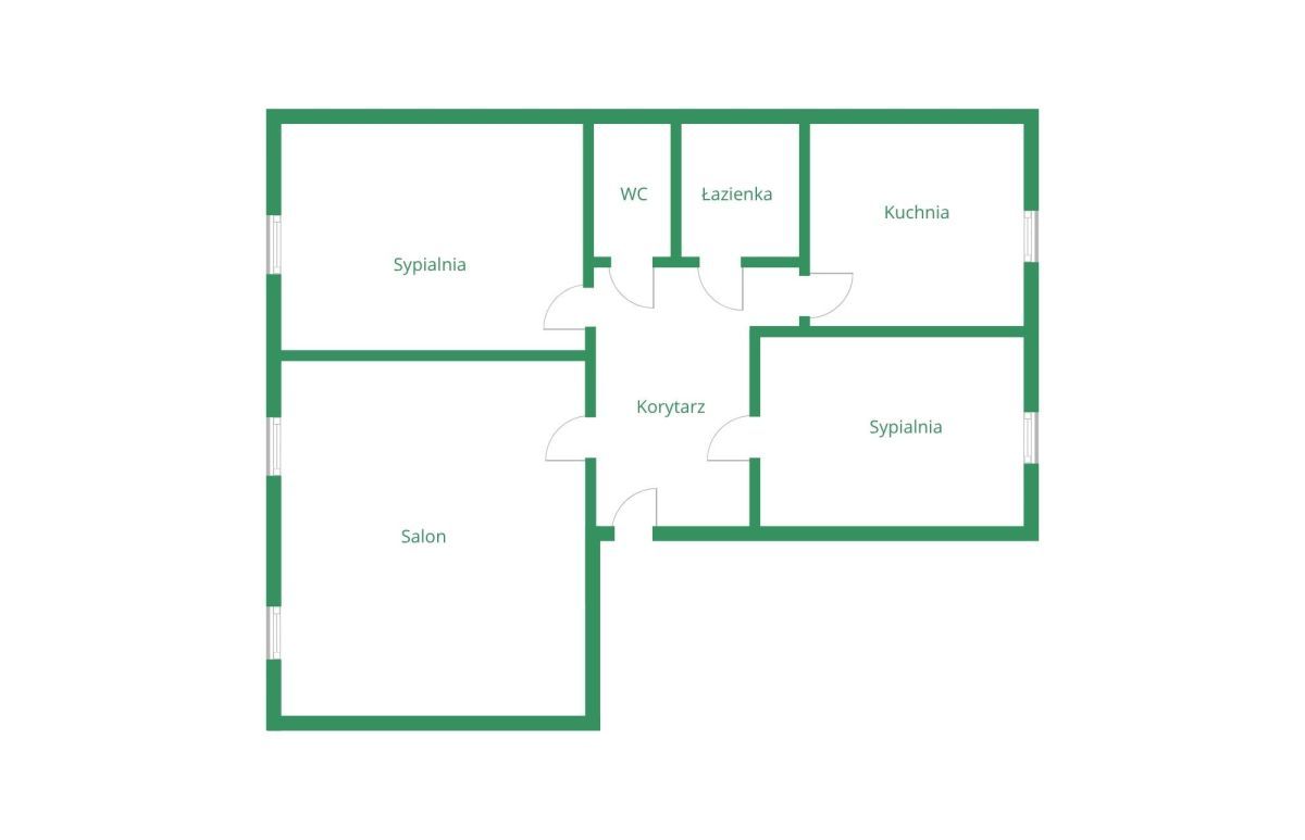 Mieszkanie 3-pokojowe Gdańsk Stare Miasto, ul. U Furty. Zdjęcie 1