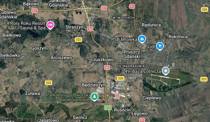 Działka budowlana Juszkowo