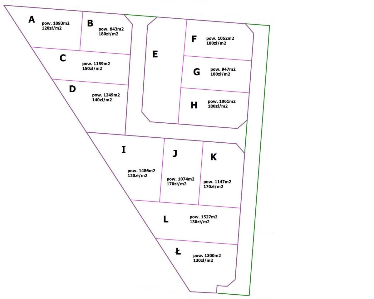 Działka budowlana Kutno, ul. Oskara Kolberga. Zdjęcie 3