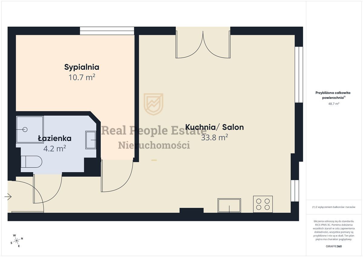 Mieszkanie 2-pokojowe Nałęczów, ul. Henryka Wiercieńskiego. Zdjęcie 11