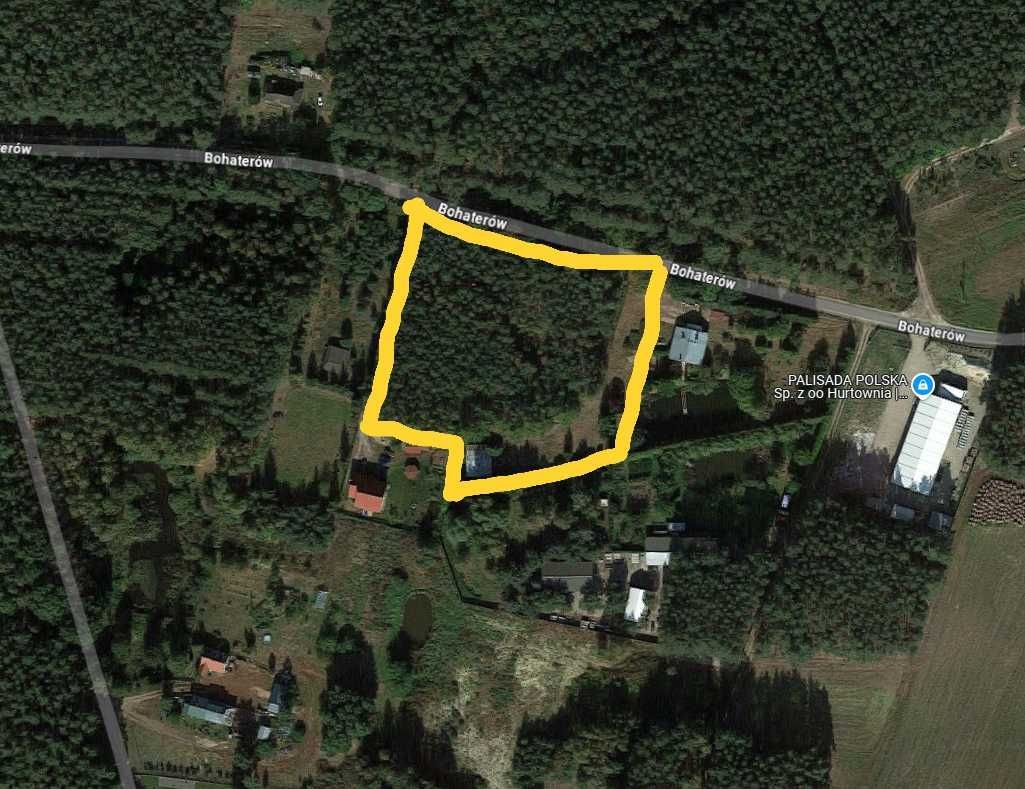 Działka siedliskowa Gzin. Zdjęcie 2