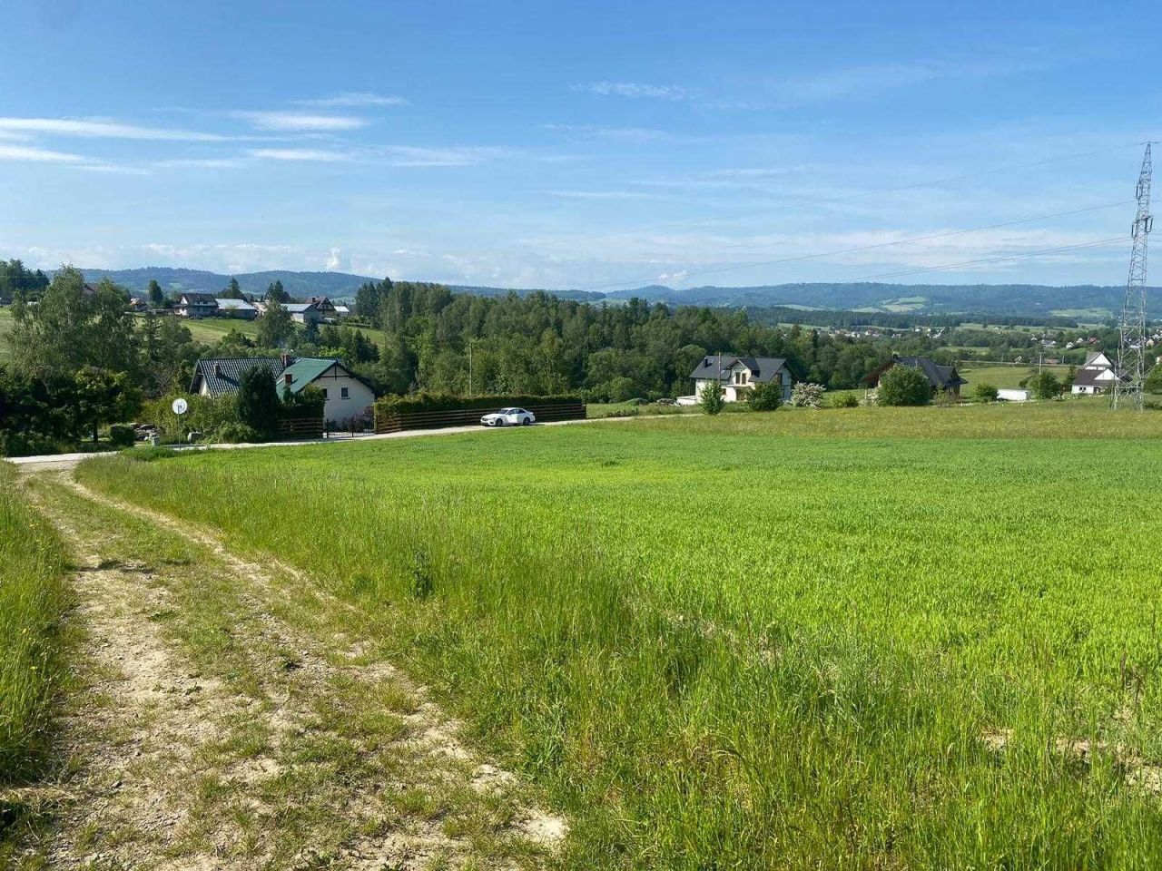 Działka budowlana Skawa Orzechówka