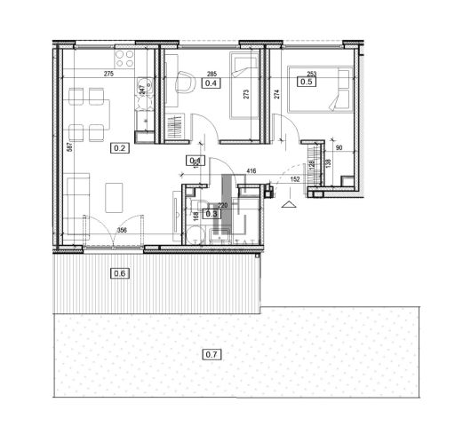Mieszkanie 3-pokojowe Warszawa Białołęka, ul. Kartograficzna. Zdjęcie 9