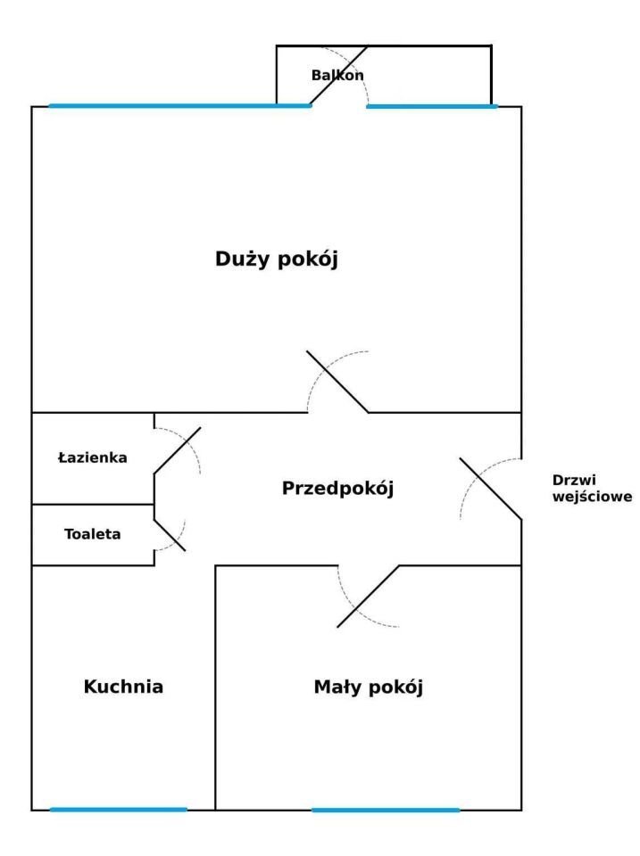 Mieszkanie 2-pokojowe Grodków, ul. Grenadierów. Zdjęcie 3