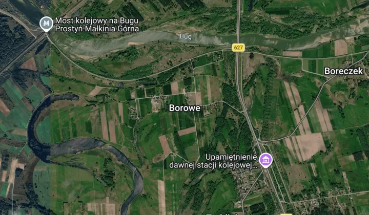 Działka budowlana Borowe