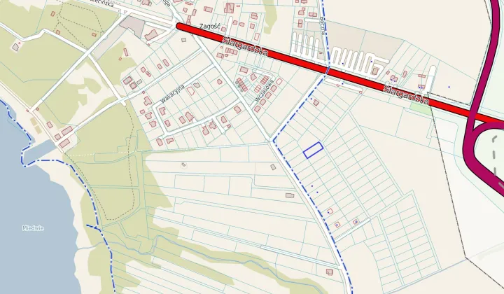 Działka budowlana Lipnik, ul. Stargardzka