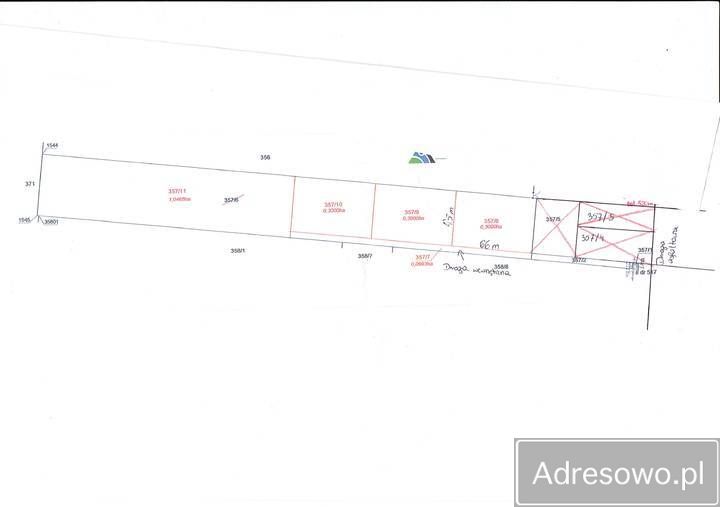 Działka rolno-budowlana Górno-Parcele. Zdjęcie 4