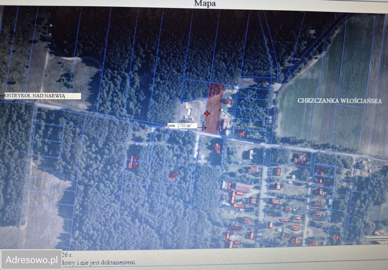 Działka budowlana Chrzczanka Włościańska, ul. Leśna. Zdjęcie 7