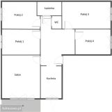 Mieszkanie 5-pokojowe Szczecin Żelechowa, ul. Kormoranów. Zdjęcie 4