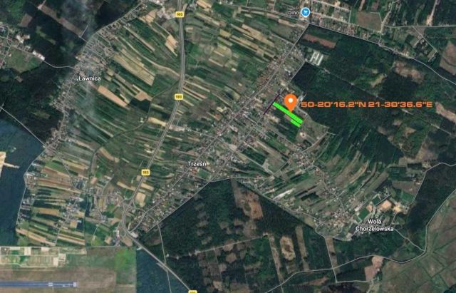 Działka budowlana Trześń. Zdjęcie 1