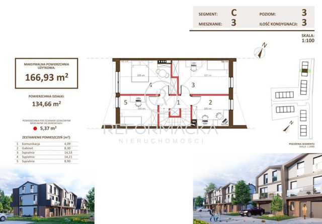 dom szeregowy, 9 pokoi Rzeszów Słocina. Zdjęcie 6