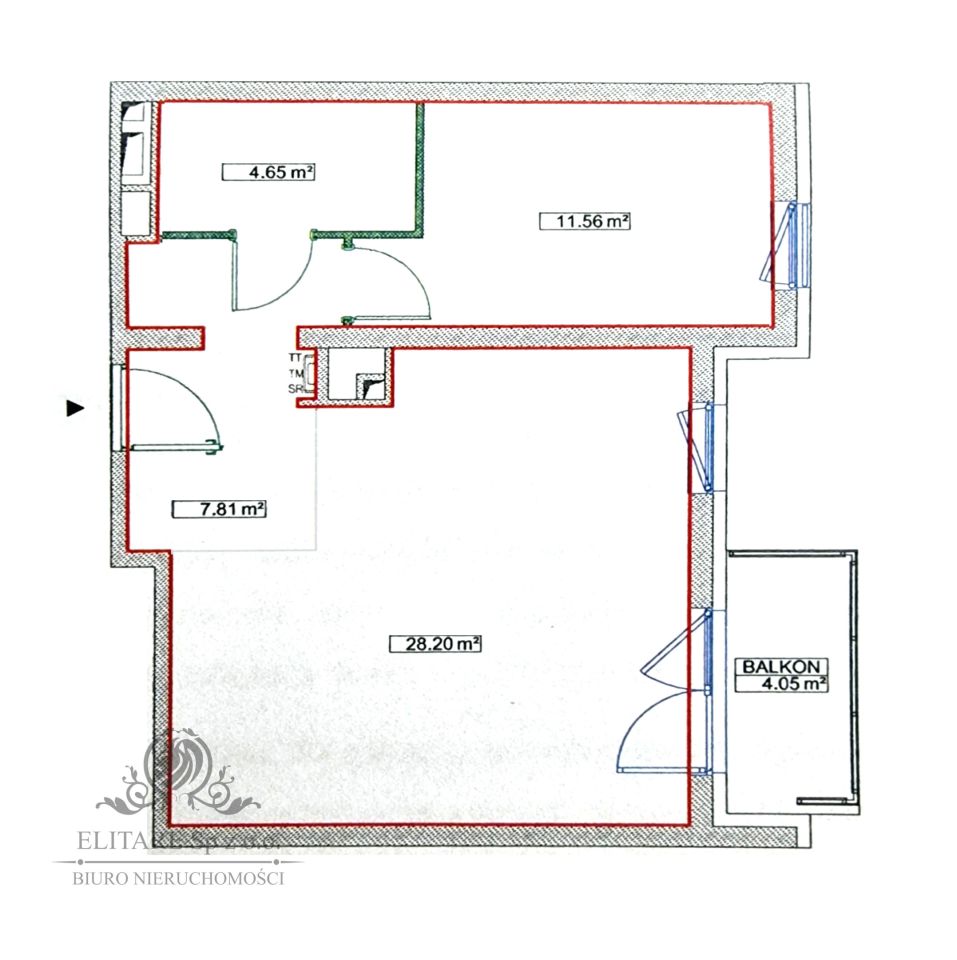 Mieszkanie 2-pokojowe Wrocław Jagodno. Zdjęcie 19