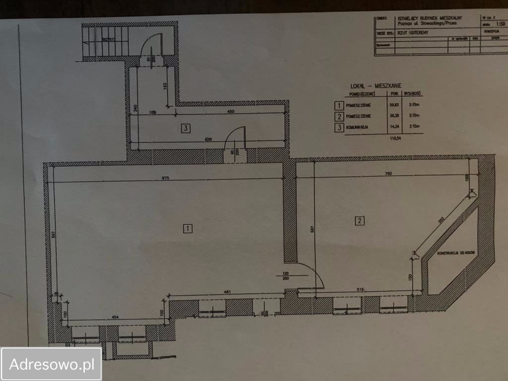 Lokal Poznań Jeżyce, ul. Bolesława Prusa