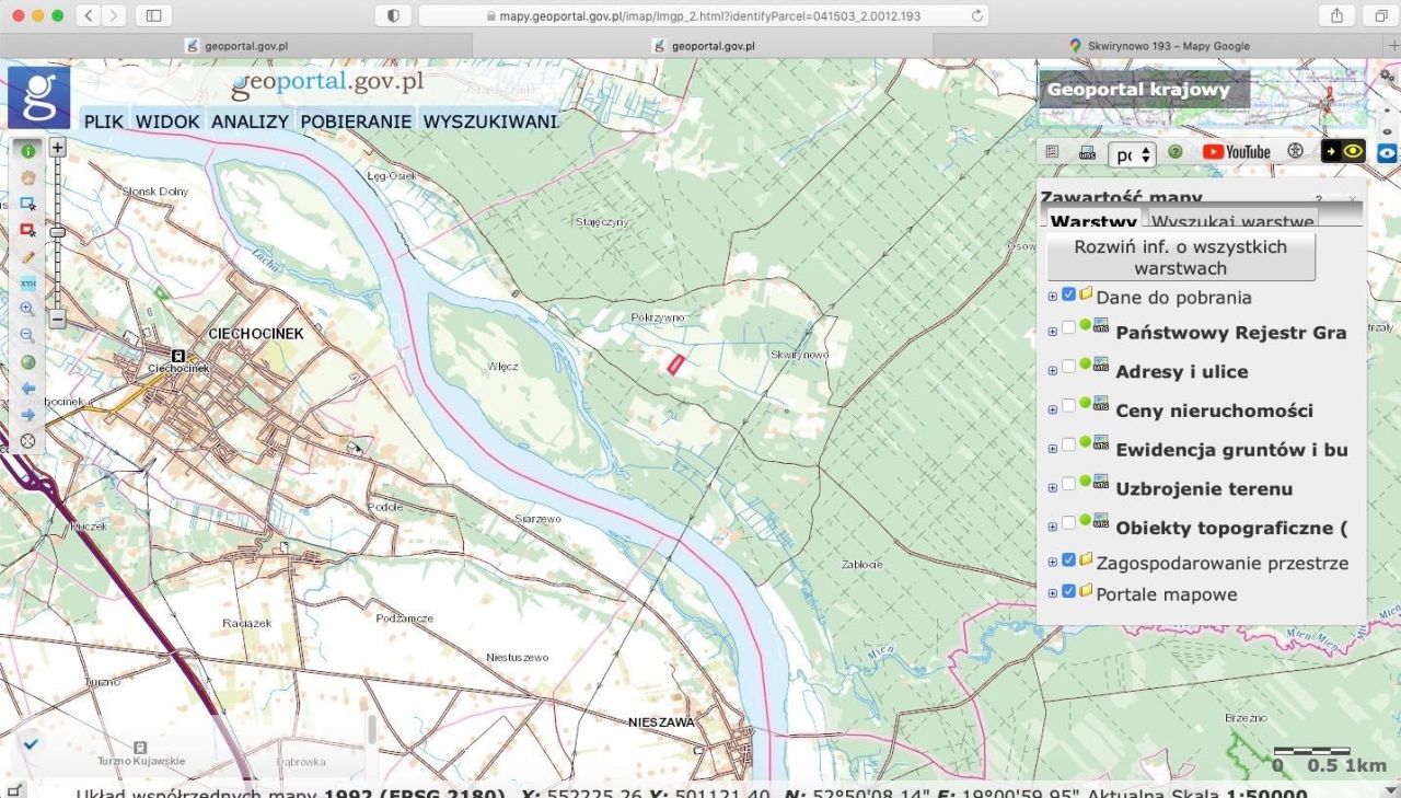 Działka rolna Skwirynowo. Zdjęcie 3