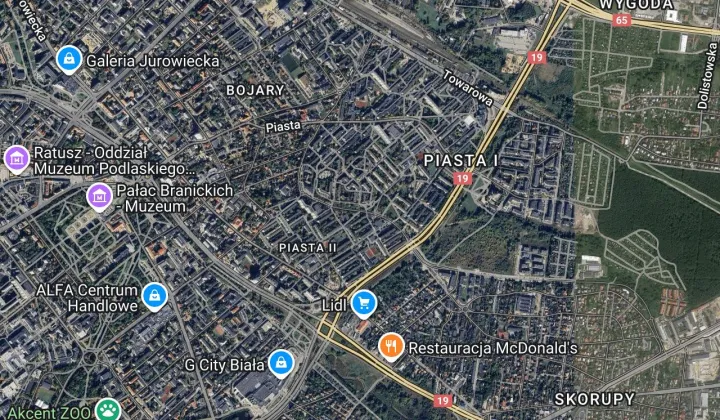 Mieszkanie 3-pokojowe Białystok Piasta, ul. Bolesława Chrobrego