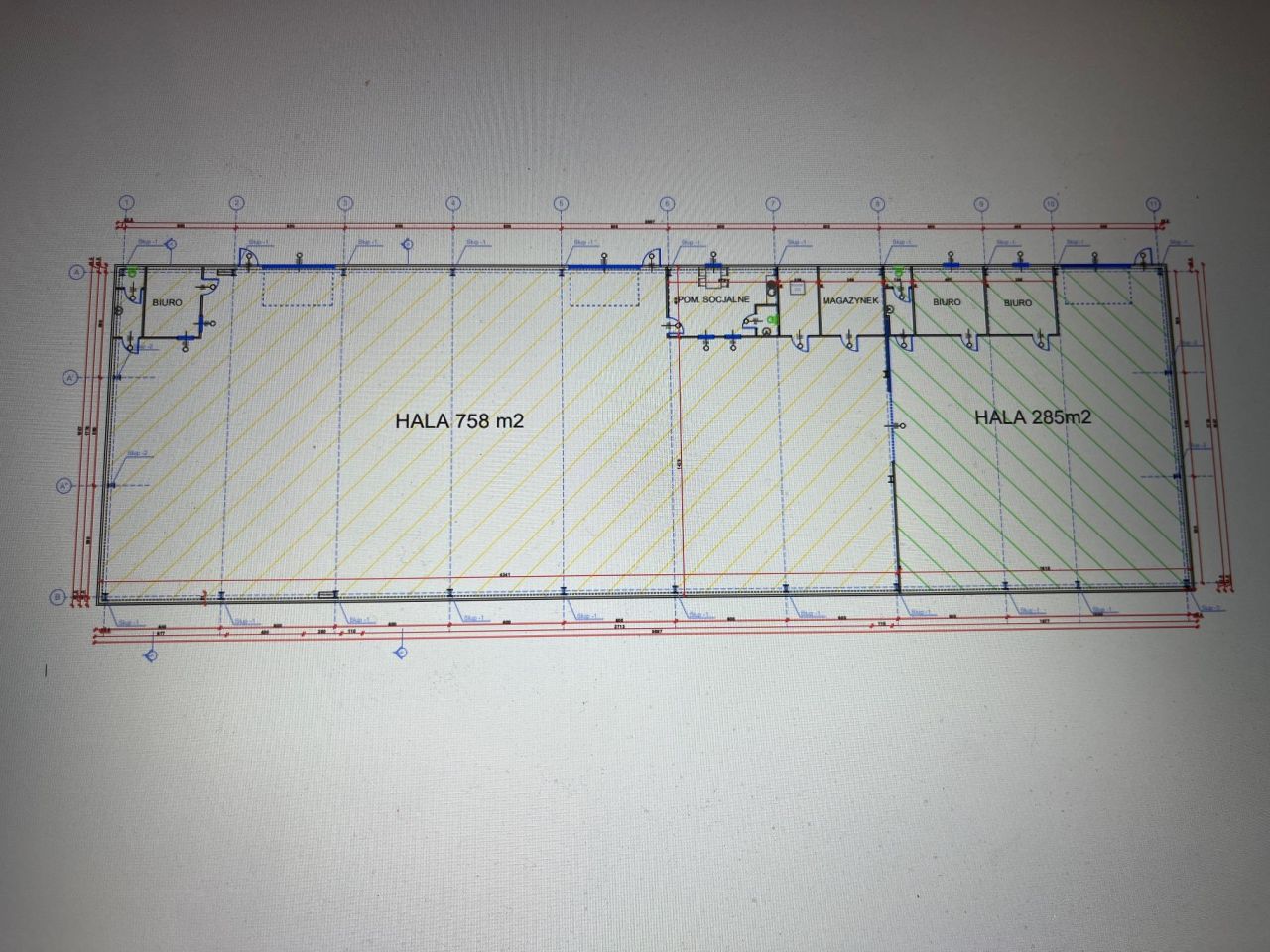 Hala/magazyn Chrzanów Duży. Zdjęcie 5