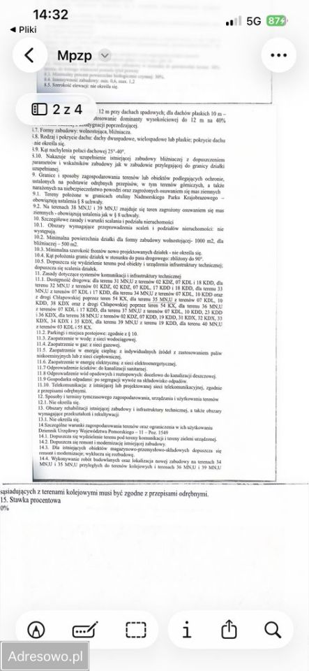 Działka budowlana Władysławowo, ul. Droga Chłapowska. Zdjęcie 2