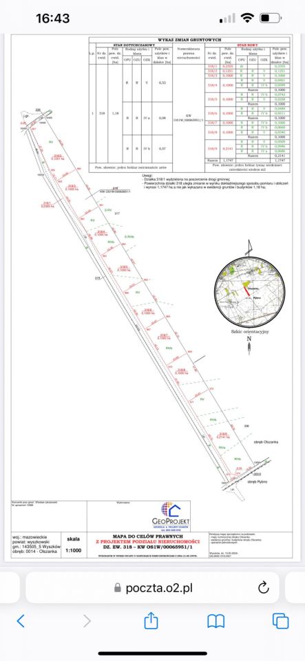 Działka budowlana Olszanka. Zdjęcie 6