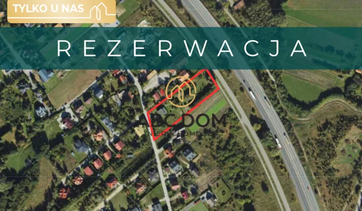 Działka inwestycyjna Juszkowo, ul. Ogrodowa