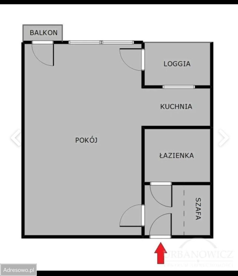 Mieszkanie 1-pokojowe Koszalin Centrum, ul. Młyńska. Zdjęcie 8