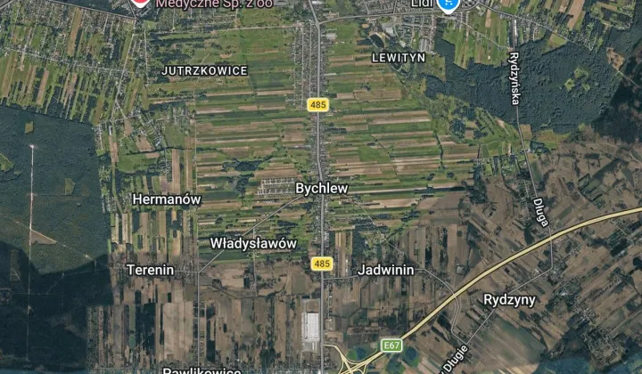 Działka budowlana Bychlew