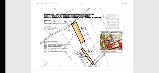 Działka budowlana Krężoły, ul. Północna. Zdjęcie 1
