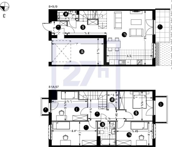 dom szeregowy, 5 pokoi Miękinia. Zdjęcie 2