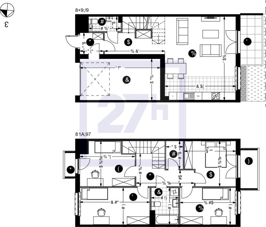 dom szeregowy, 5 pokoi Miękinia. Zdjęcie 2