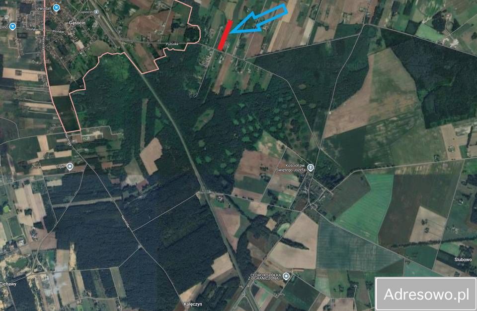 Działka inwestycyjna Gąsocin, ul. Pułtuska. Zdjęcie 7