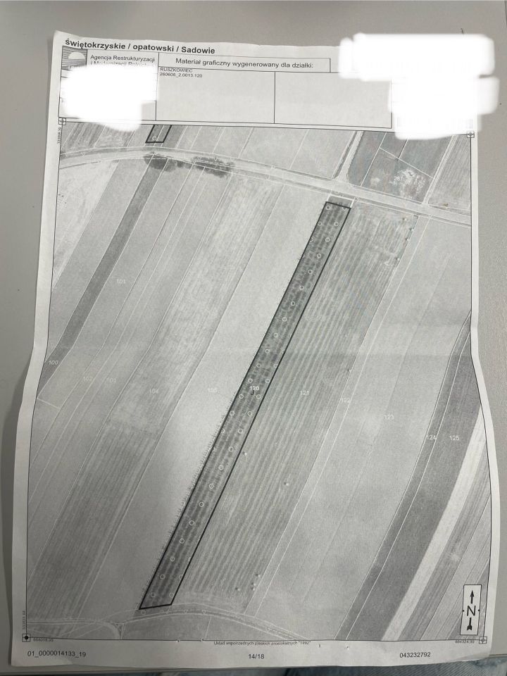 Działka rolno-budowlana Ruszkowiec. Zdjęcie 2