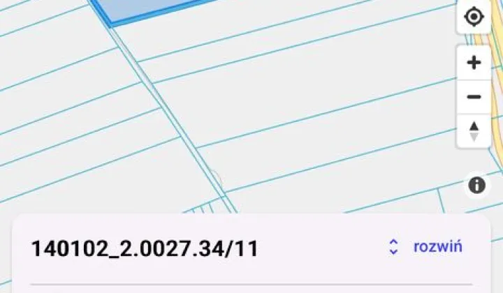 Działka rolna Promna-Kolonia