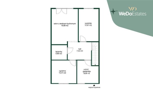 Mieszkanie 4-pokojowe Ostrówek, ul. Miła. Zdjęcie 11