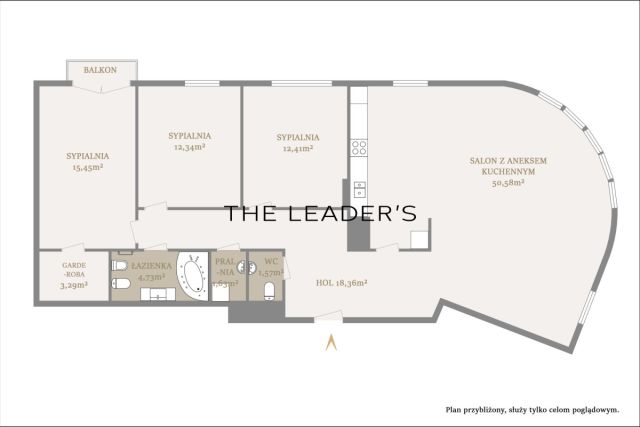 Mieszkanie 4-pokojowe Warszawa Praga-Północ, ul. Stefana Okrzei. Zdjęcie 18