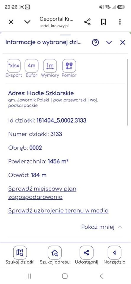 Działka rolna Hadle Szklarskie. Zdjęcie 2