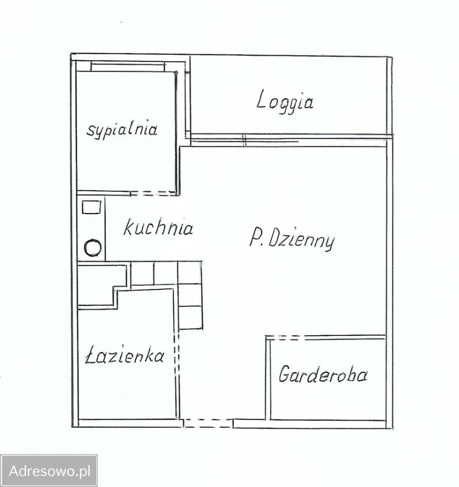 Mieszkanie 2-pokojowe Warszawa Ursynów, ul. Kłobucka. Zdjęcie 5