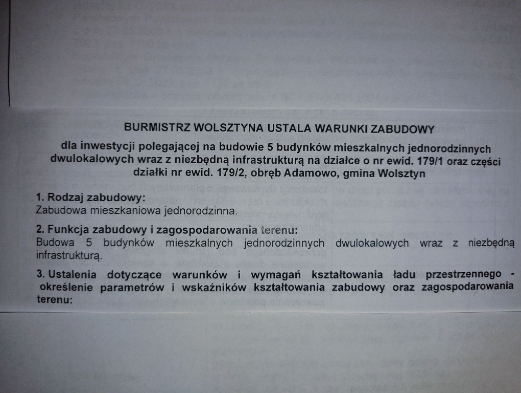 Działka budowlana Adamowo. Zdjęcie 6