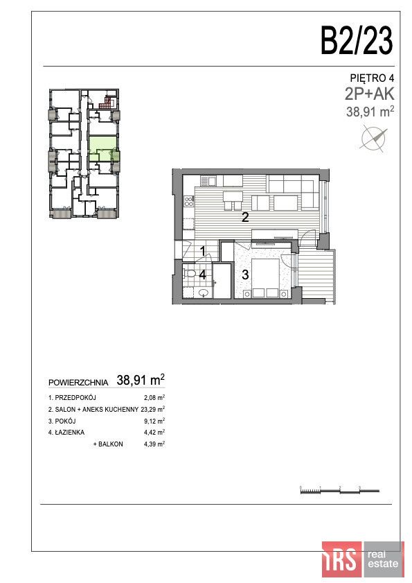 Mieszkanie 2-pokojowe Kołobrzeg, ul. Bogusława X. Zdjęcie 10