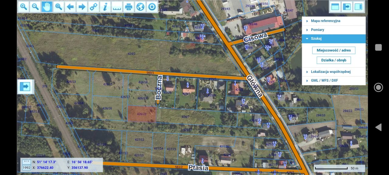 Działka budowlana Pęgów, ul. Boczna. Zdjęcie 5