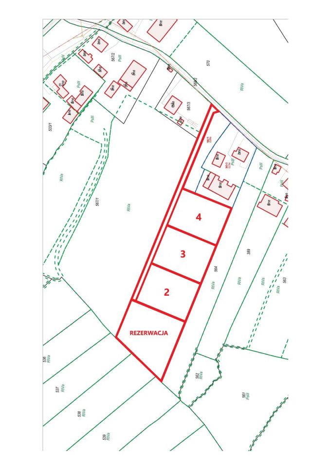 Działka budowlana Zabawa, ul. Polna. Zdjęcie 12
