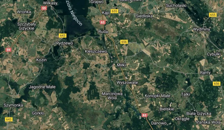 dom wolnostojący, 6 pokoi Miłki, ul. Jeziorna